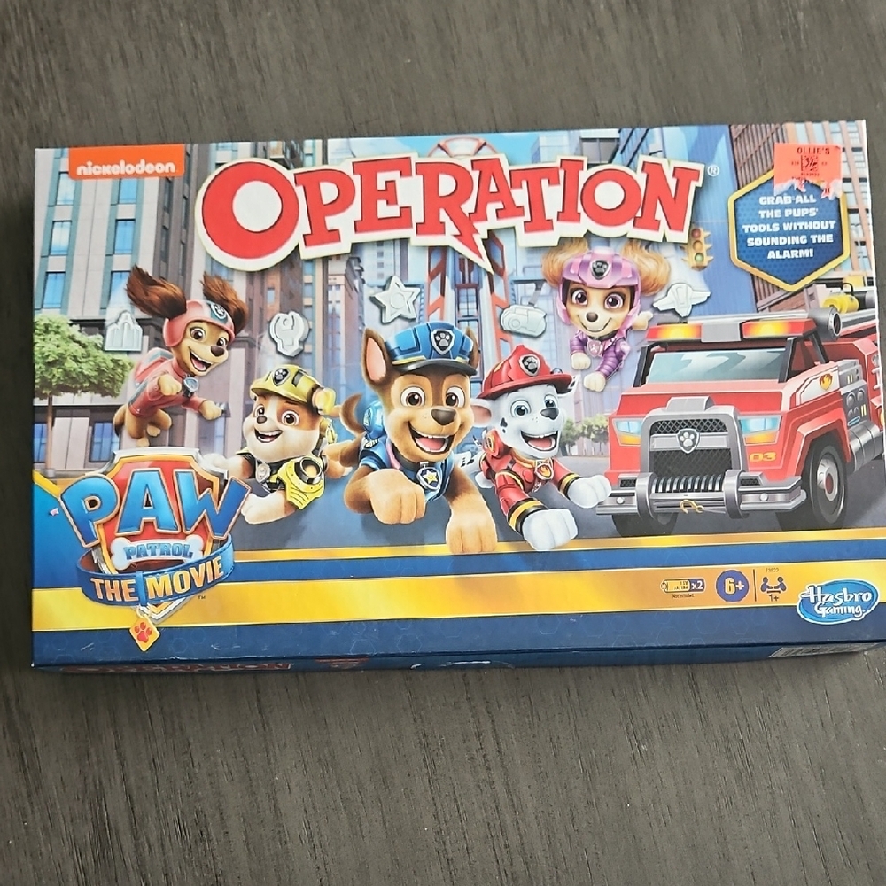 Paw Patrol Operation Board Game